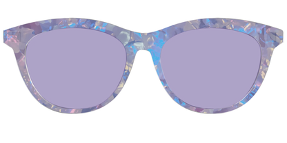 The Lavender Pearl Tort With Celestial Purple Lens