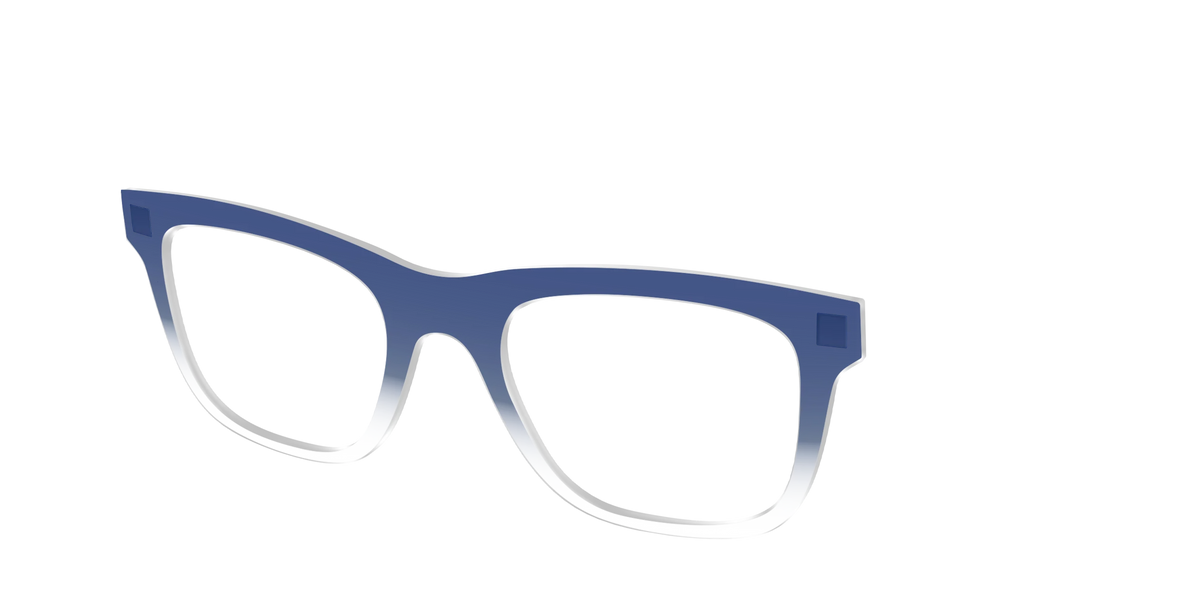 The Navy Gradient Crystal