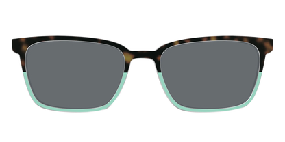 The Polarized Matcha Split Sun Top