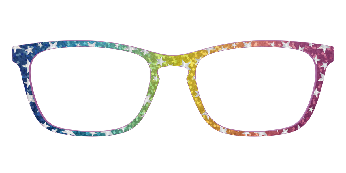 The Iridescent Rainbow Stars