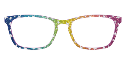 The Iridescent Rainbow Stars