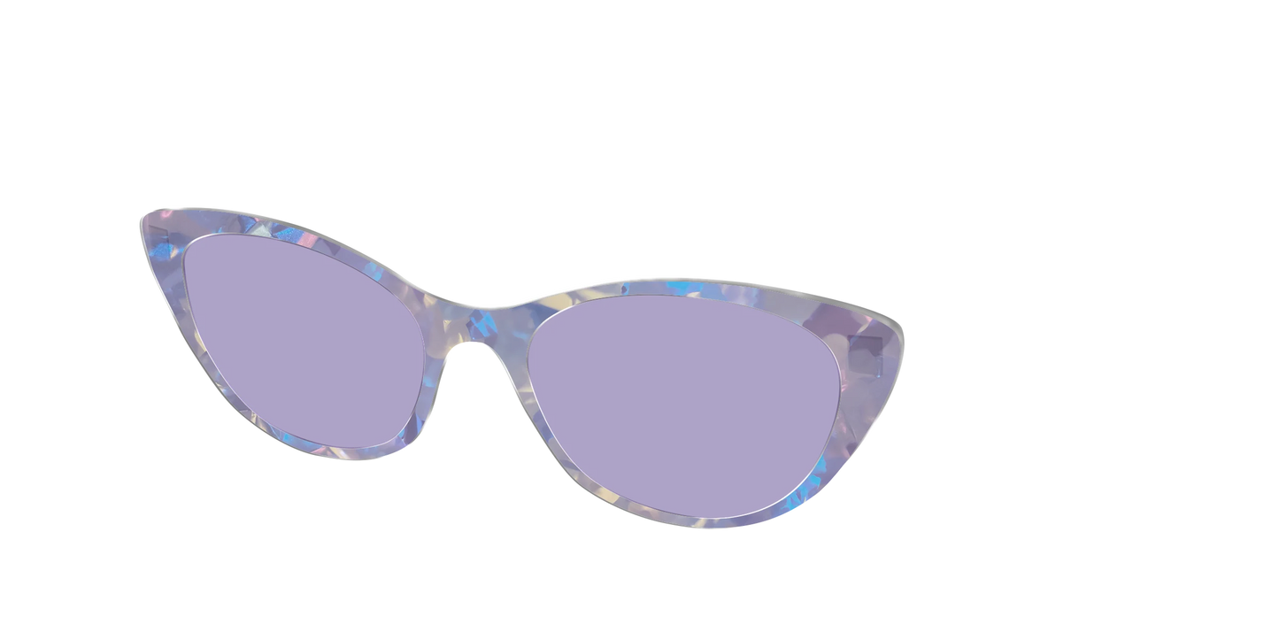 The Lavender Pearl Tort With Celestial Purple Lens