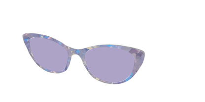 The Lavender Pearl Tort With Celestial Purple Lens