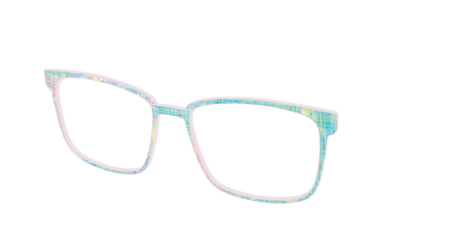 The Pastel Gradient with Holographic Hatching
