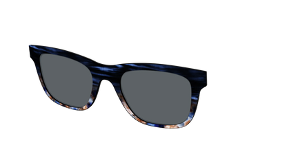 The Polarized Blue Horn Tortoise Sun Top