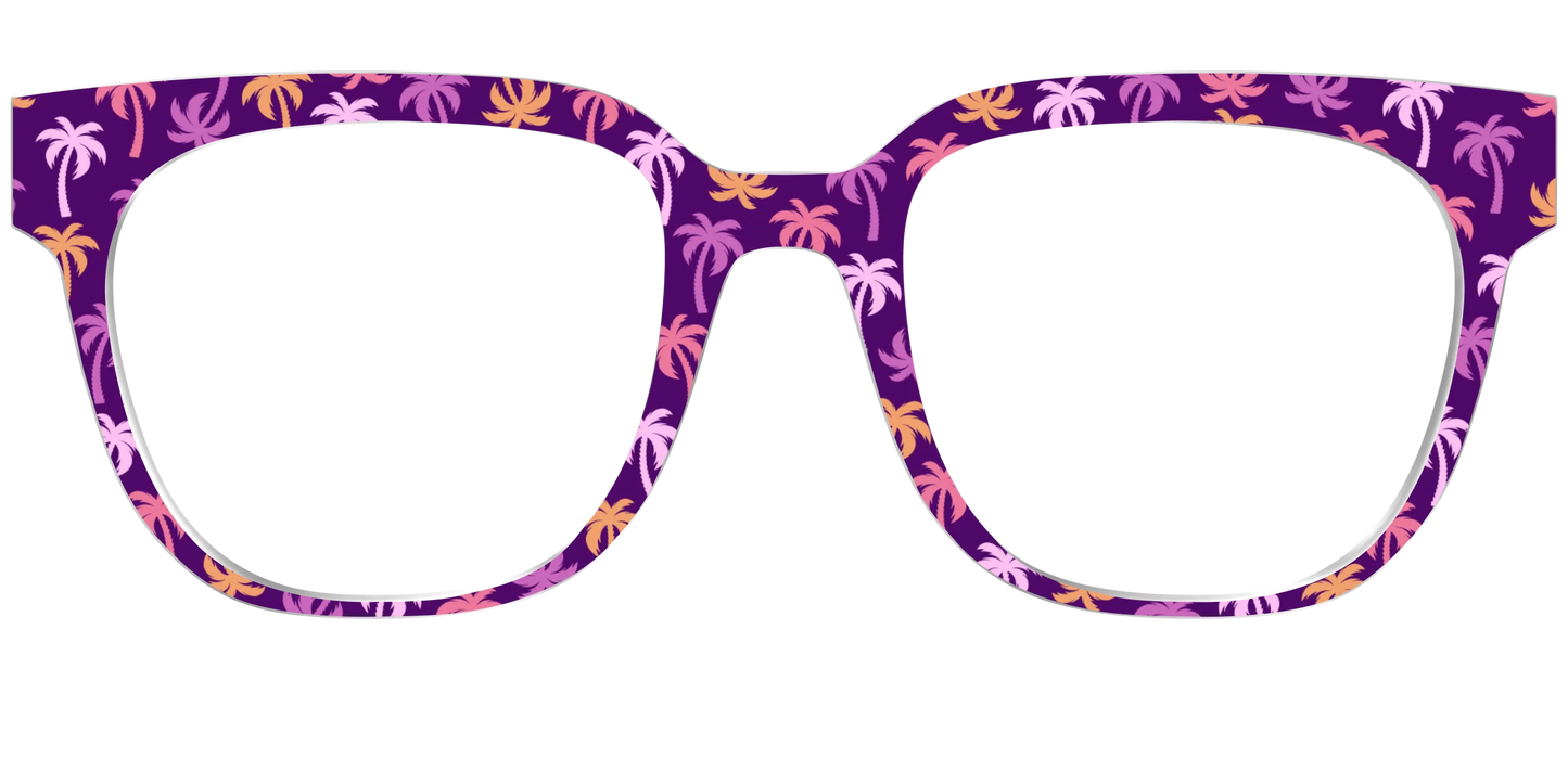 The Violet Palm Trees