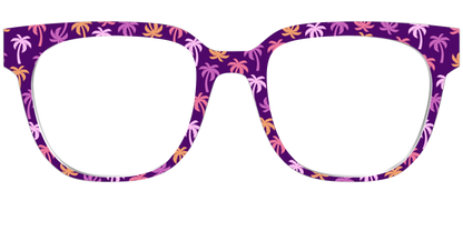 The Violet Palm Trees