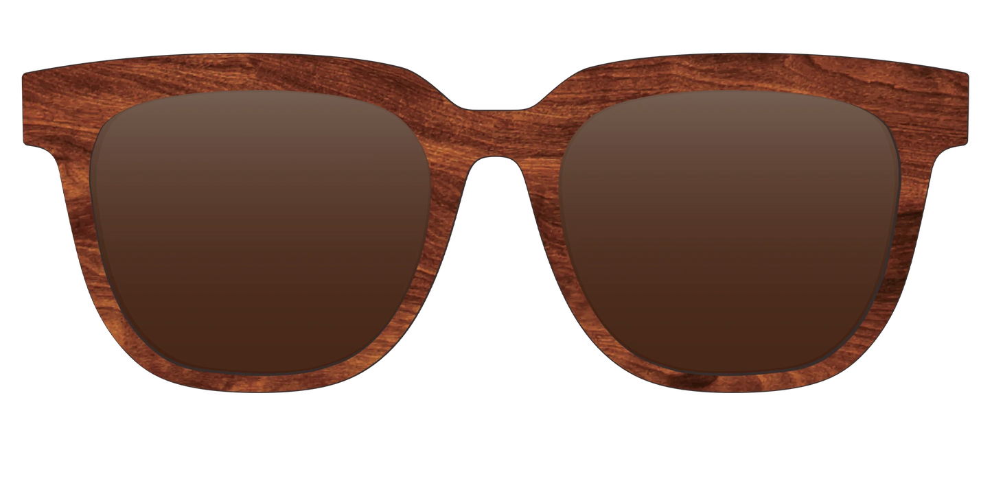 The Polarized Woodgrain Sun Top