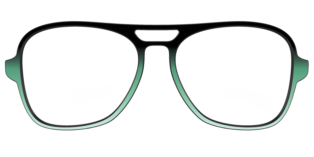 The Black to Spearmint Gradient