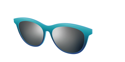 The Polarized Ocean Blue Sun Top