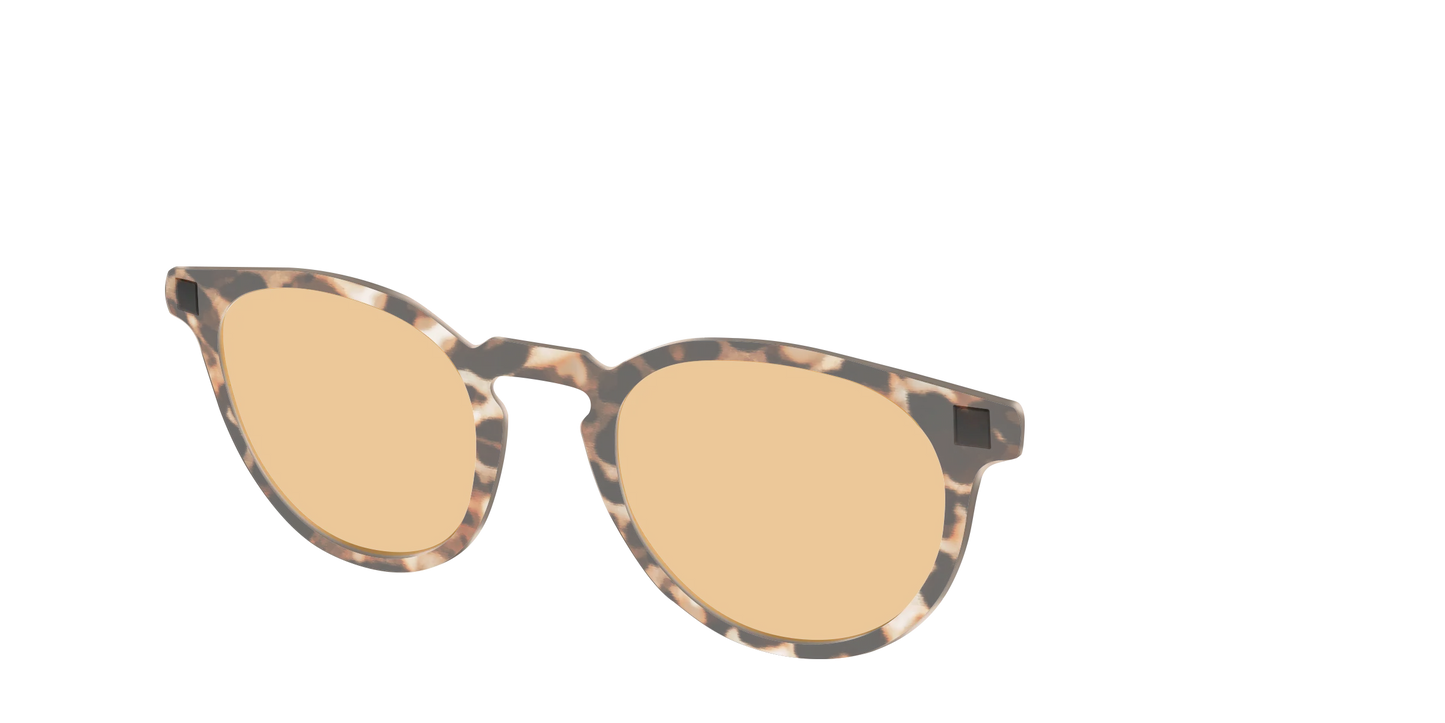 The Neutral Tort Crystal With Umber Brown Lens