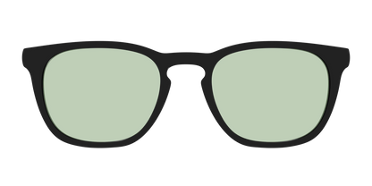 The Black With Sage Green Lens