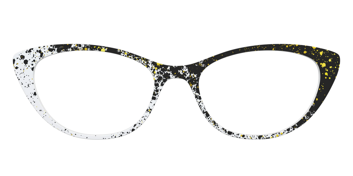 The Black & White Splatter