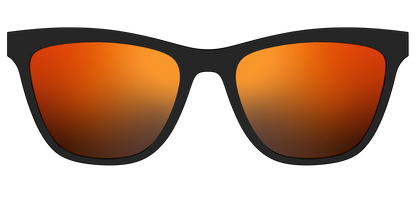 The Polarized Orange Reflective Sun Top