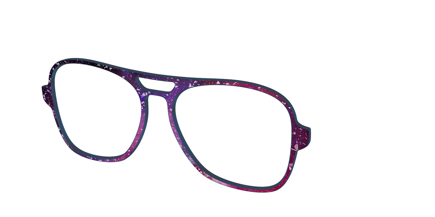 The Twilight Sky with Holographic Glitter