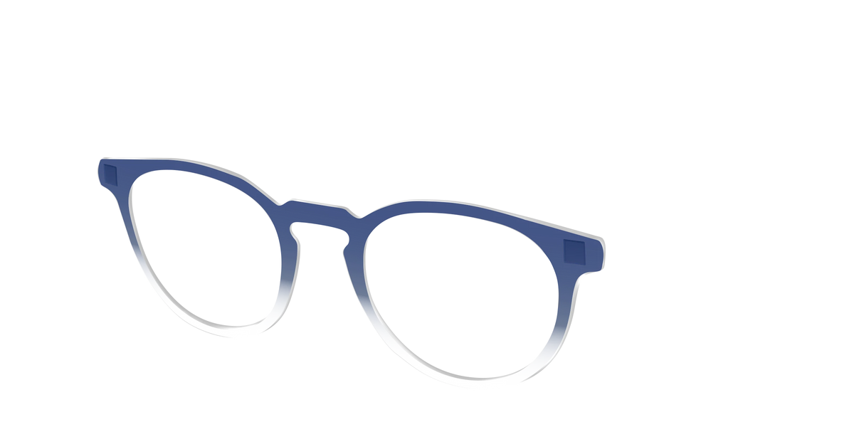 The Navy Gradient Crystal