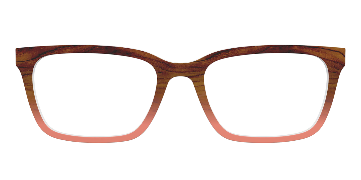 The Woodgrain to Peach Gradient