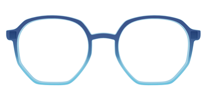 The Indigo to Sky Blue Gradient Crystal