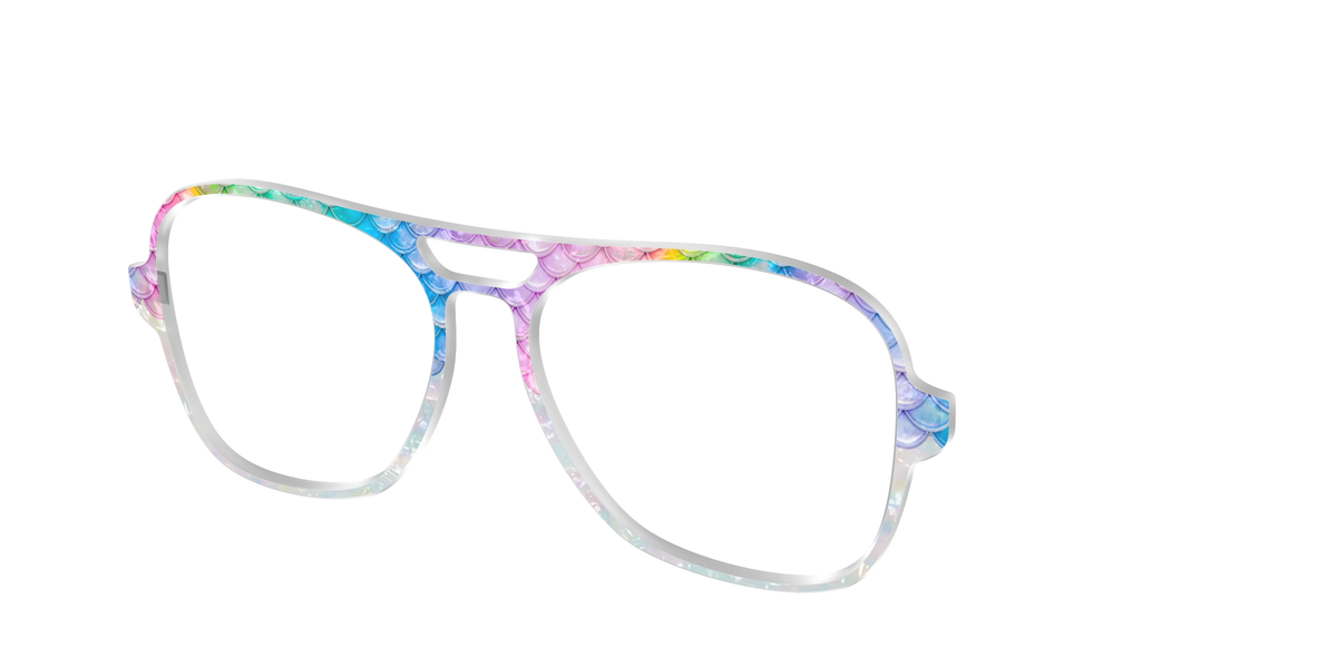 The Rainbow Pearl Scales Crystal