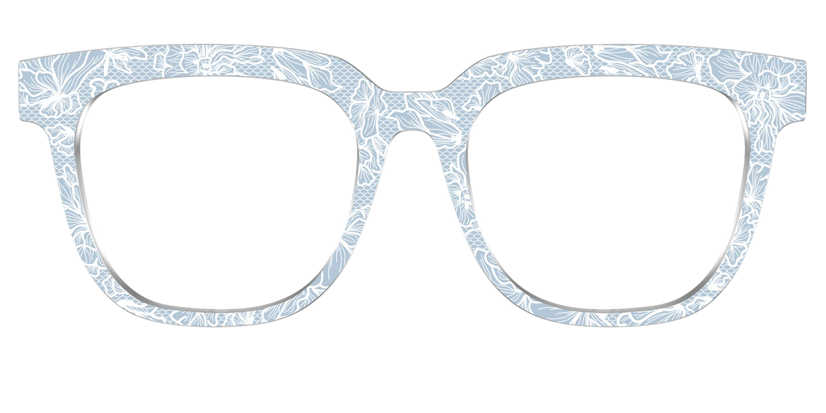 The Something Blue Floral Lace