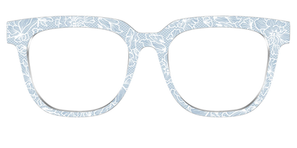 The Something Blue Floral Lace