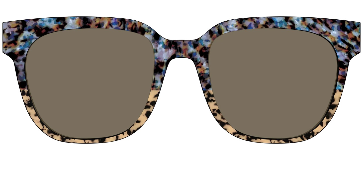 The Polarized Oasis Tortoise Split Sun Top
