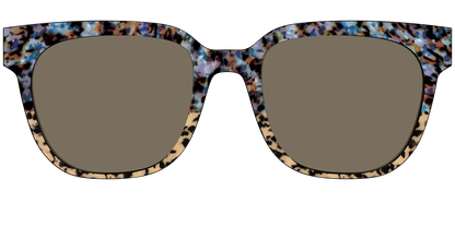 The Polarized Oasis Tortoise Split Sun Top