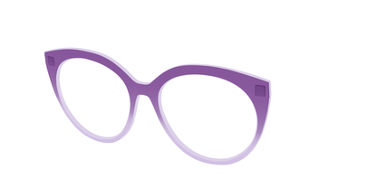 The Plum to Lilac Gradient Crystal