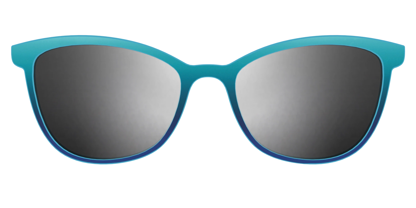 The Polarized Ocean Blue Sun Top