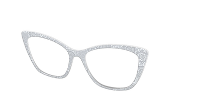 The Pale Gray Medallion Lace