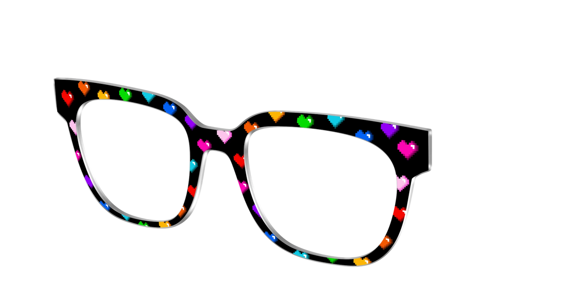 The 8-Bit Rainbow Hearts