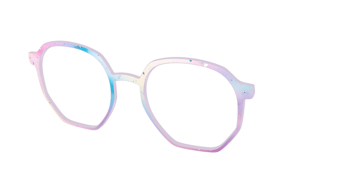 The Dreamy Pastel with Holographic Glitter