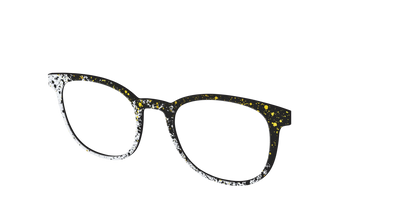 The Black & White Splatter