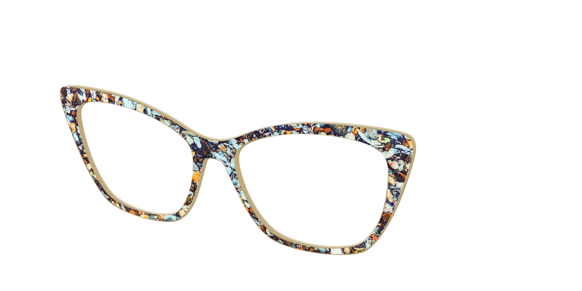 The Seashell Tortoise with Holographic Glitter