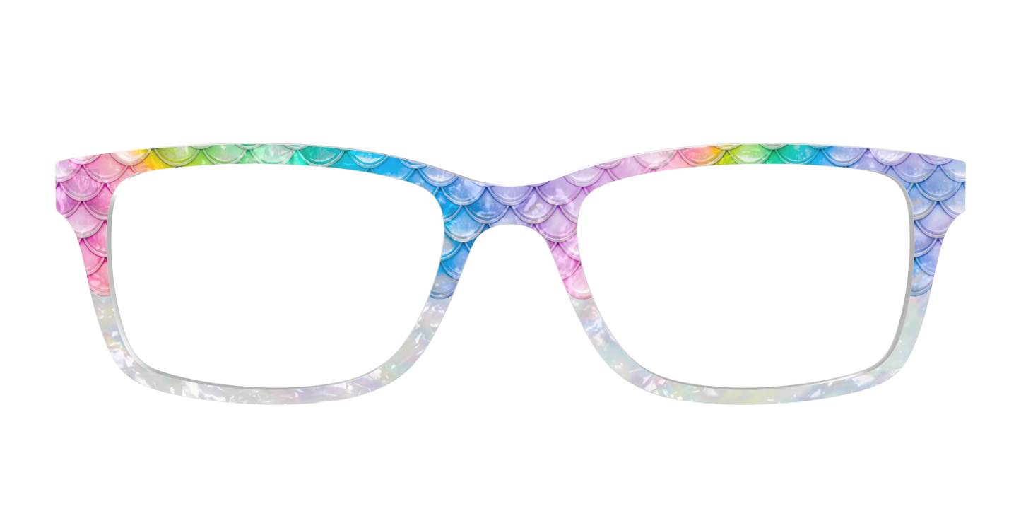 The Rainbow Pearl Scales Crystal