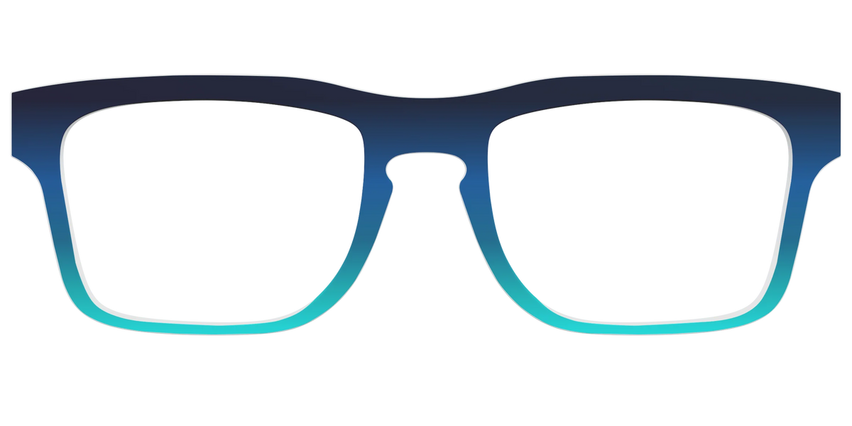 The Royal Blue to Seafoam Gradient