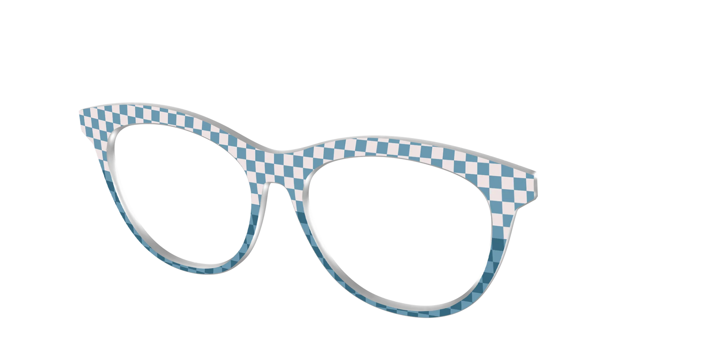 The Cerulean Check Split