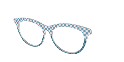 The Cerulean Check Split