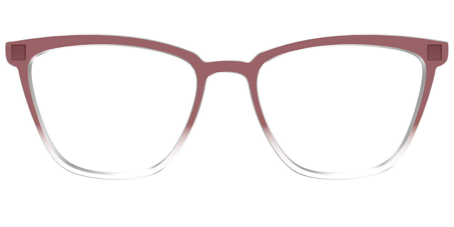 The Burgundy Gradient Crystal