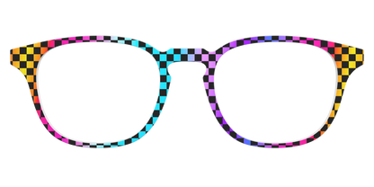 The Rainbow Checkerboard