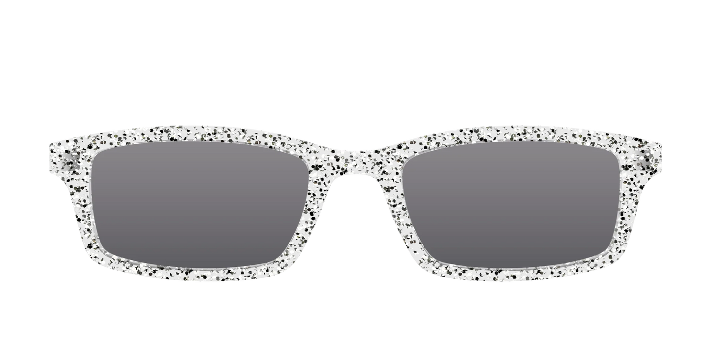 The Polarized Silver Sparkle Sun Top