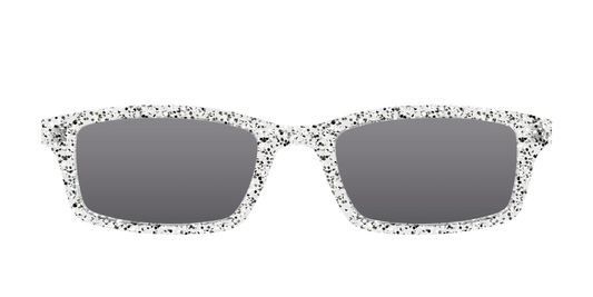 The Polarized Silver Sparkle Sun Top