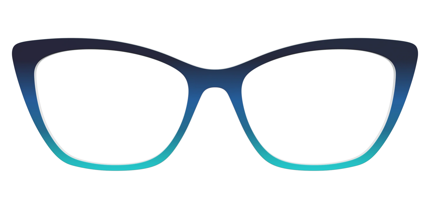 The Royal Blue to Seafoam Gradient