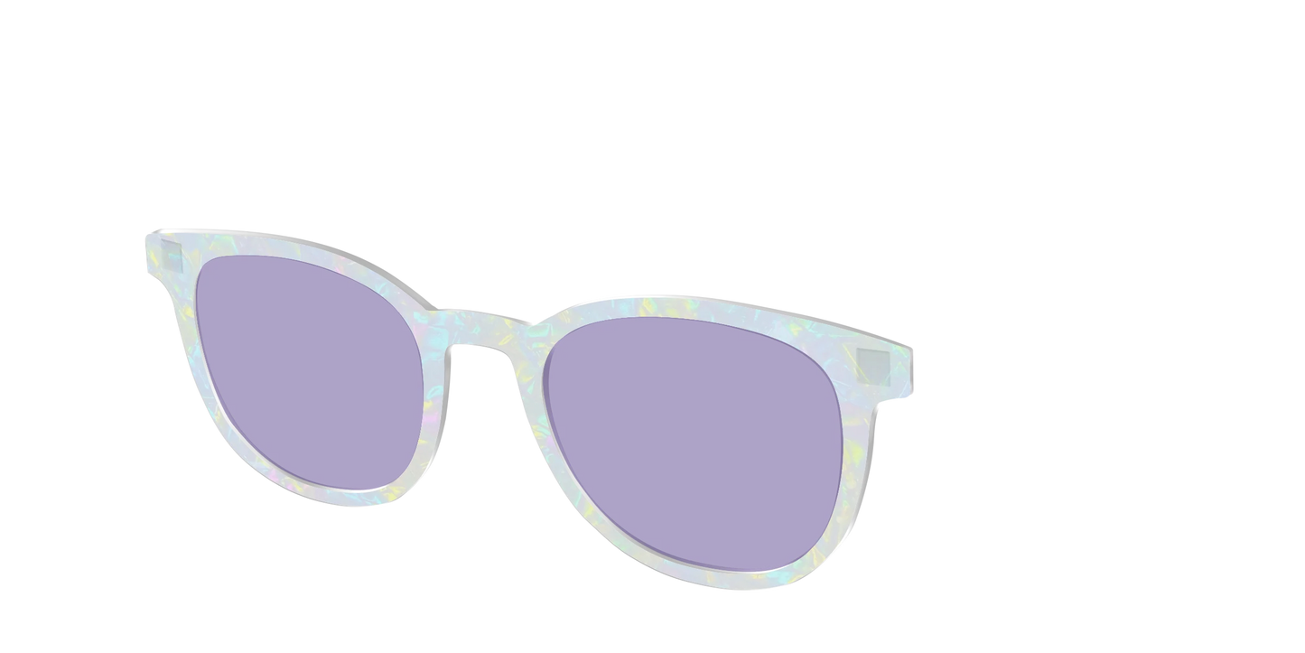 The Dazzling Opal with Celestial Purple Lens