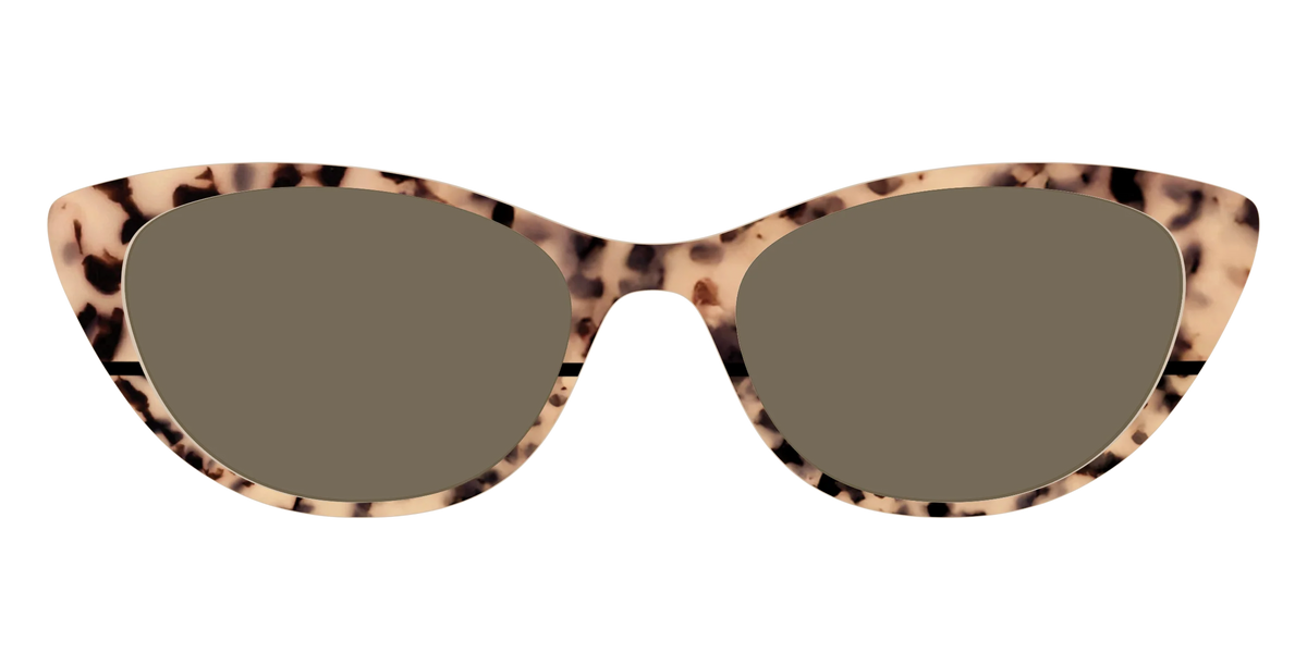 The Polarized Bisque Tortoise Split Sun Top