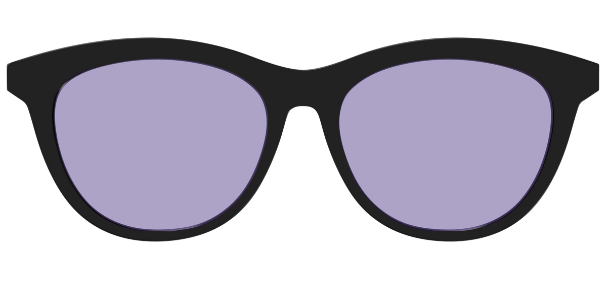 The Black With Celestial Purple Lens