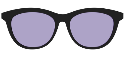 The Black With Celestial Purple Lens