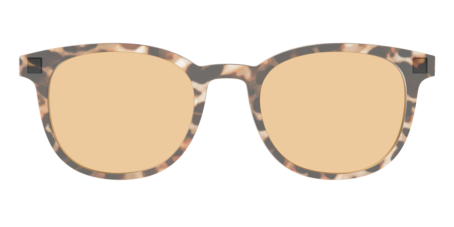 The Neutral Tort Crystal With Umber Brown Lens