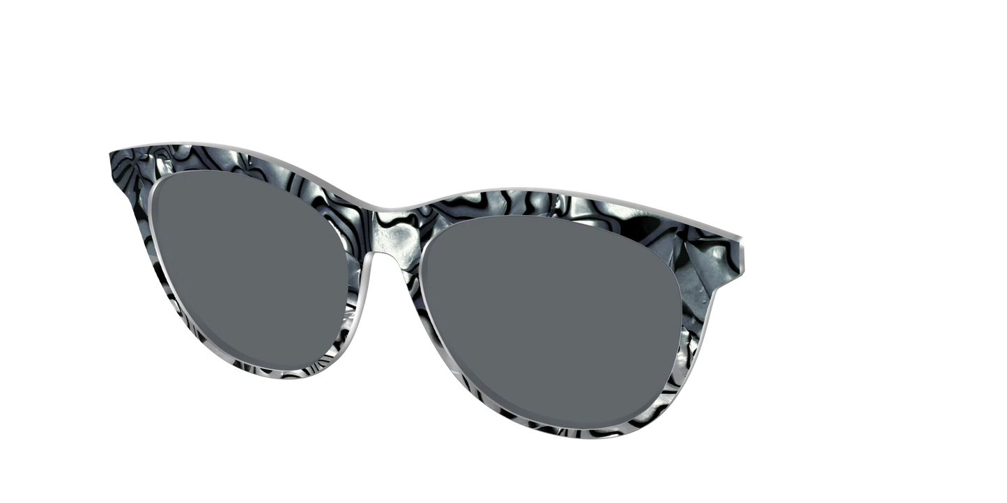 The Polarized Zebra Pearl Split Sun Top