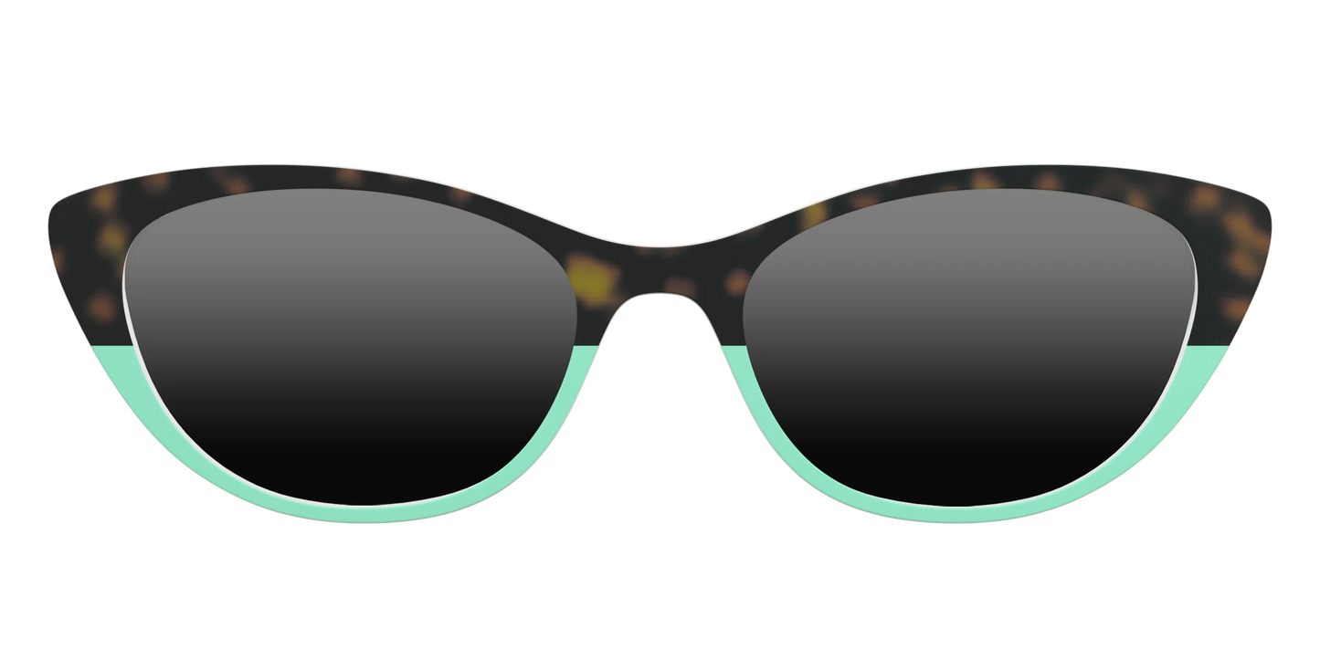 The Polarized Matcha Split Sun Top